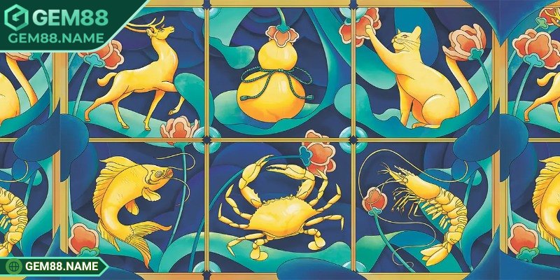 Bầu Cua Gem88 – Trò Chơi Đổi Thưởng Dân Gian Siêu Thú Vị 2 Trình tự vòng cược bầu cua Gem88